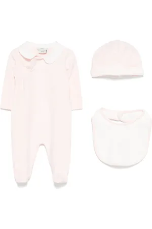 Fendi Set neonato con ricamo