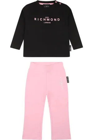 John Richmond Set pantaloni con logo (2 pezzi)