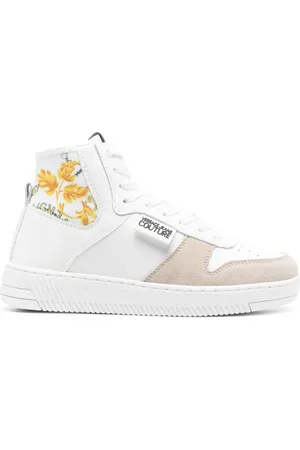 VERSACE Sneakers alte con inserto barocco