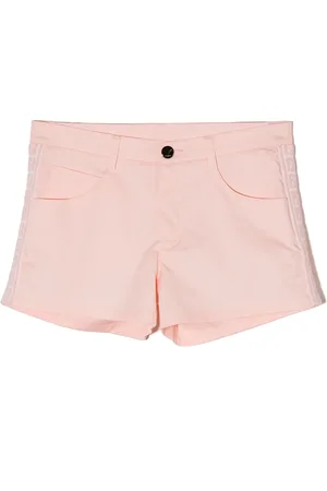Fendi Shorts denim con banda laterale