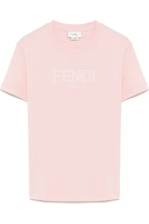 Fendi T-shirt con ricamo