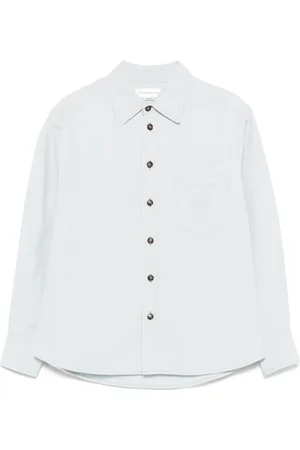Victoria Beckham Polo con logo goffrato