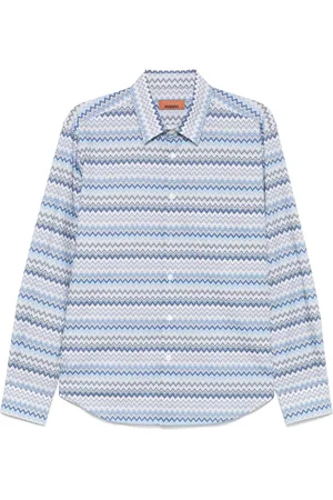 Missoni Camicia con motivo a zigzag