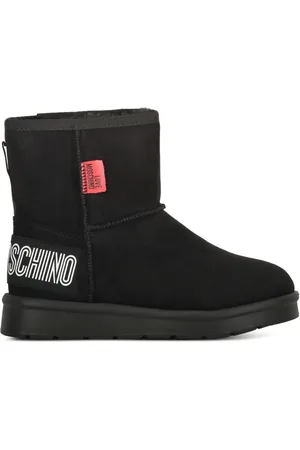 Moschino Stivaletti in pelle scamosciata