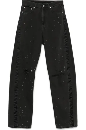 Maison Margiela Jeans con effetto vernice