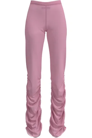 MACCAPANI Pantaloni slim con ruches