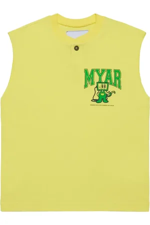 MYAR Top smanicato con stampa