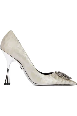 Roberto Cavalli Pumps goffrate con design a punta
