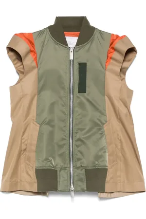 SACAI Gilet in gabardine