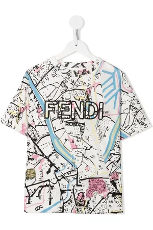 Fendi T-shirt con ricamo
