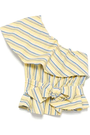 Stella Jean Top monospalla a righe