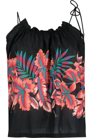 Pinko Top con stampa tropicale