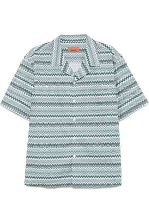 Missoni Camicia con motivo a zigzag