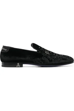 Philipp Plein Mocassini con ricamo