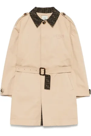 Fendi Cappotto con ricamo