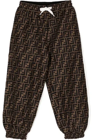 Fendi Pantaloni sportivi con stampa FF