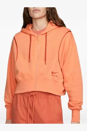 Nike Felpa con ricamo Swoosh "Orange"
