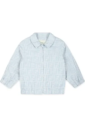 Fendi Bomber con logo jacquard