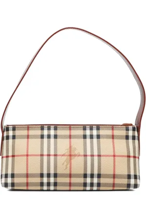 Burberry Borsa a spalla Haymarket-Check anni 2000