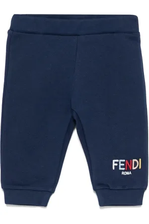 Fendi Pantaloni sportivi con ricamo