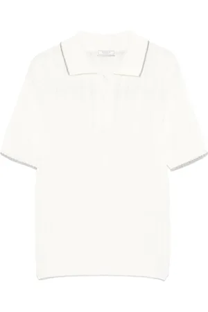 PESERICO SIGN Polo in maglia intrecciata
