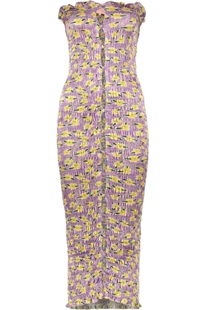 AMY CROOKES Abito con stampa a fiori