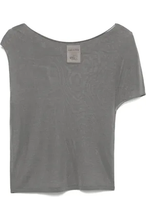 SEMICOUTURE T-shirt semi trasparente