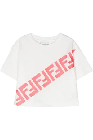 Fendi T-shirt con stampa monogramma