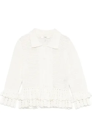 Chloé Cardigan con ruches
