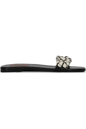 Missoni Sandali slides in pelle