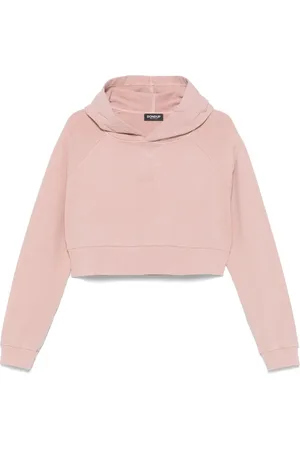 Dondup Felpa con cappuccio crop