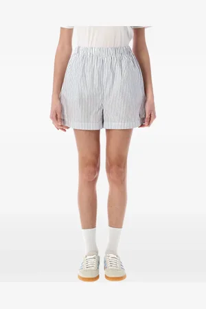 Sporty & Rich Shorts a righe