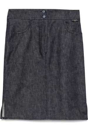 CHANEL Gonna denim 1999