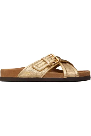VALENTINO GARAVANI Sandali slides con design a incrocio