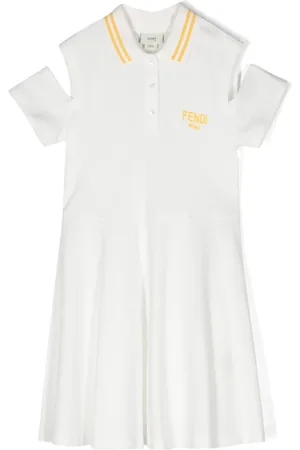 Fendi Abito stile polo con spalle scoperte