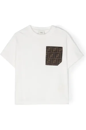 Fendi FF-logo print cotton T-shirt