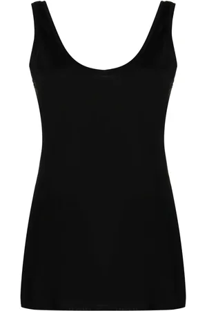 Peter Do Top smanicato con scollo rotondo
