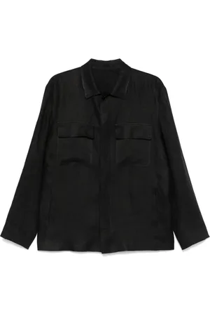 LARDINI Giacca-camicia in lino