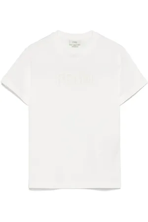Fendi T-shirt con ricamo