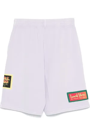 MARTINE ROSE Shorts con applicazione logo