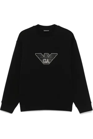 Emporio Armani Felpa con applicazione