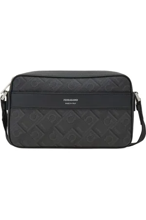 Salvatore Ferragamo Borsa messenger con logo