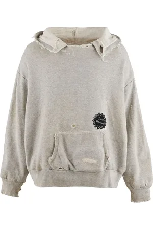 SAINT MXXXXXX Felpa in cotone con cappuccio