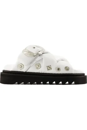 TOGA PULLA Sandali slides con borchie