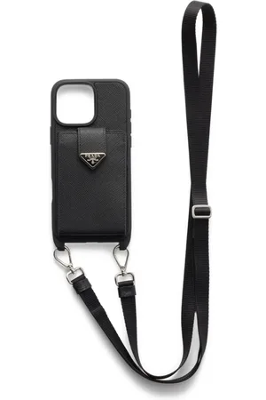 Prada Cover per iPhone 16 Pro Max con cinturino rimovibile