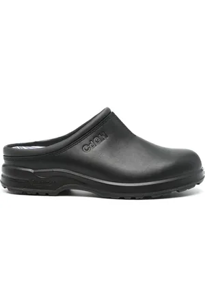 Comme des Garçons X Blundstone Slippers in pelle