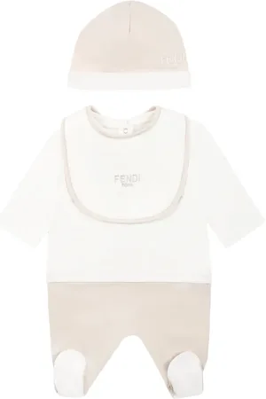 Fendi Set neonato con ricamo (3 pezzi)