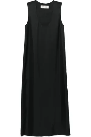 Rohe Abito midi in seta con scollo ampio