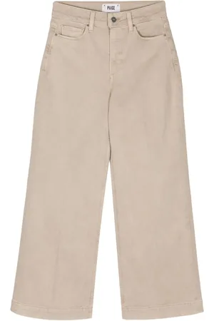 Paige Jeans Anessa crop a vita alta