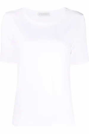 LE TRICOT PERUGIA T-shirt con scollo ampio